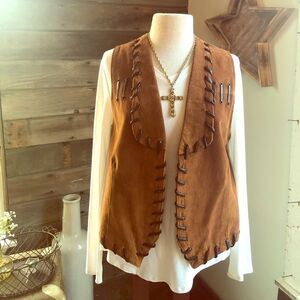 Preston & York Leather Vest